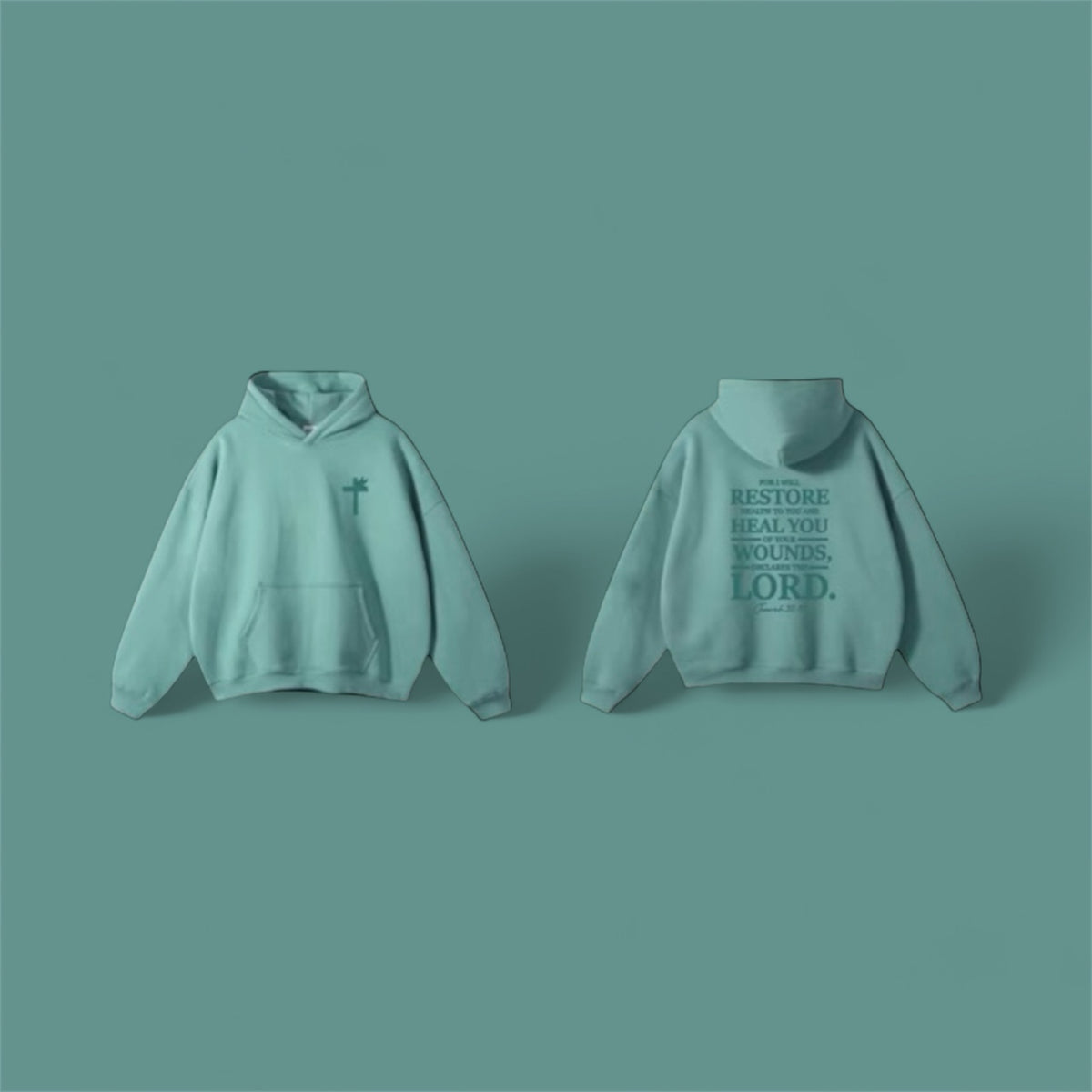 Faith-Inspired Pullover Hoodie