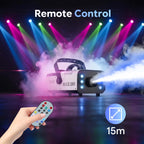 1200W - Colorful Light Remote Control Smoke Machine