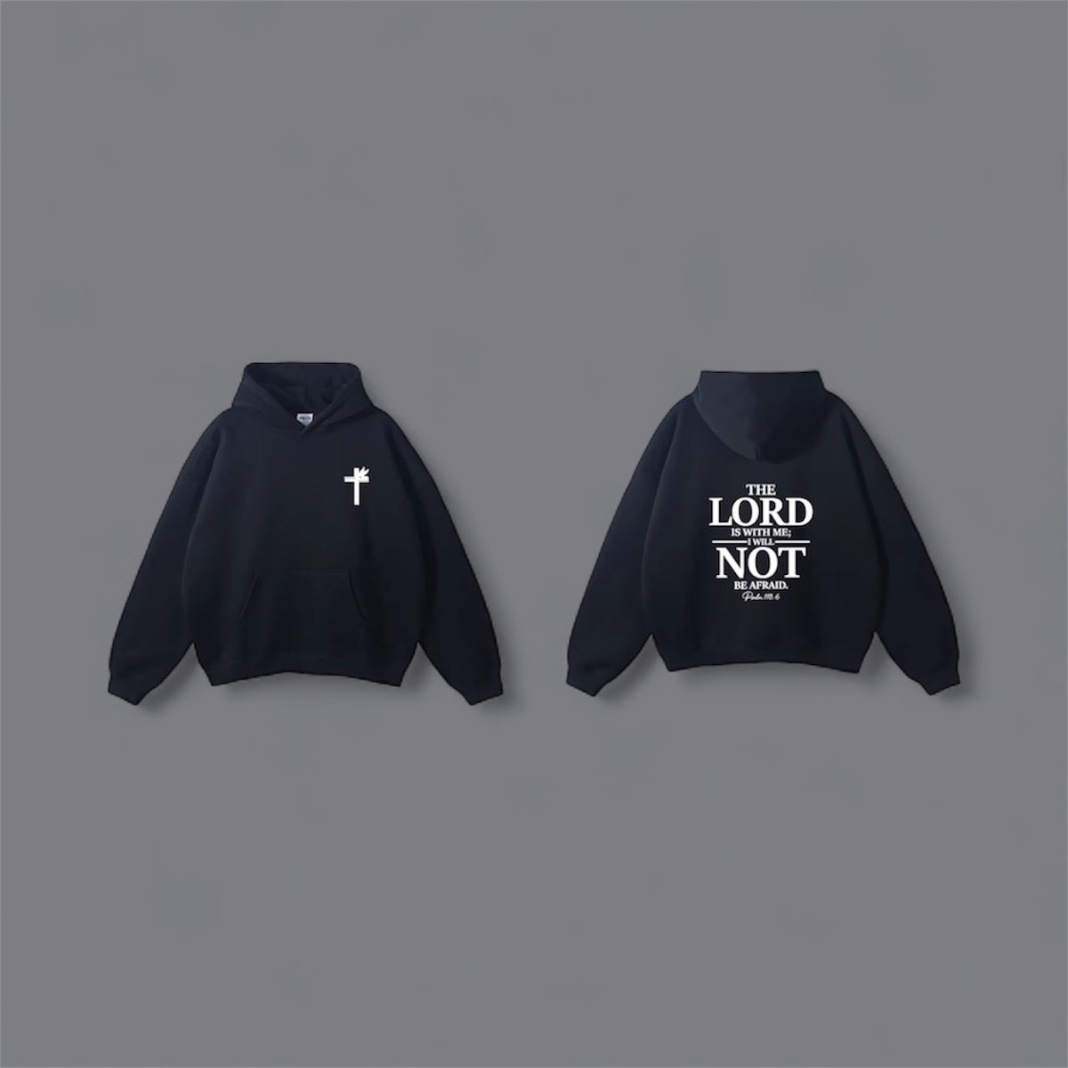 Faith-Inspired Pullover Hoodie