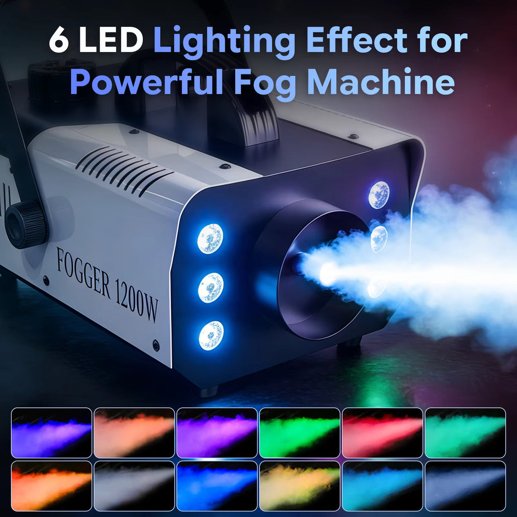 Avior Remote Control 1200W - Colorful Light Remote Control Smoke Machine – DC CLEAR LEGACY