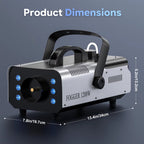 1200W - Colorful Light Remote Control Smoke Machine